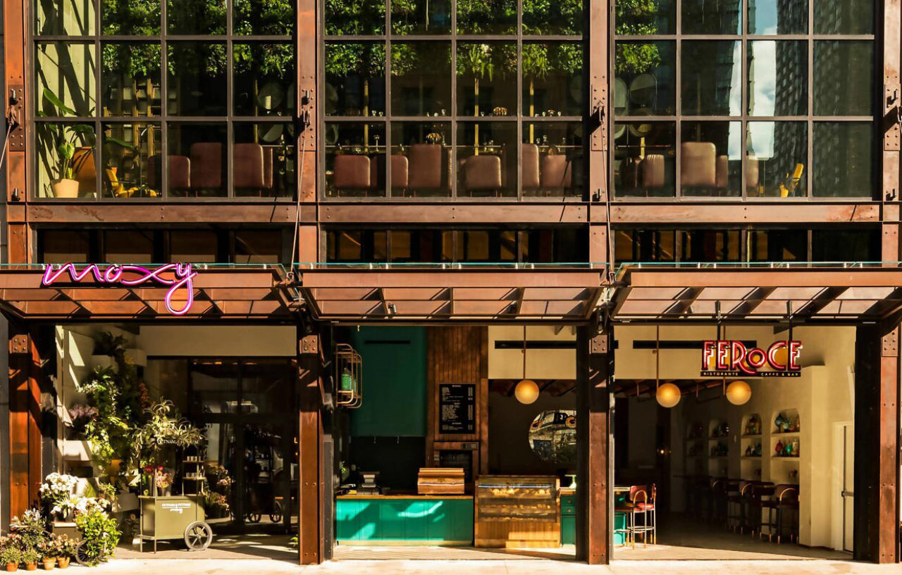 Moxy Nyc Chelsea Hotel New York Kültér fotó